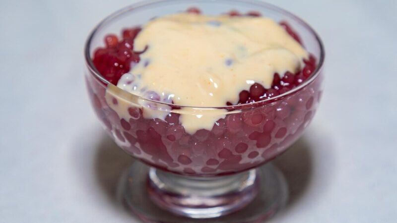 Pudding z tapioki z mlekiem kokosowym – zdrowy deser dla dzieci