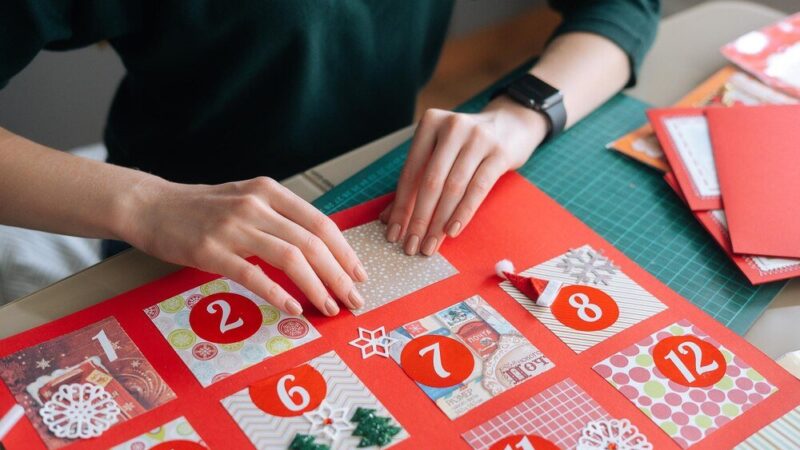 Jak zrobić kalendarz adwentowy z papieru – proste pomysły krok po kroku