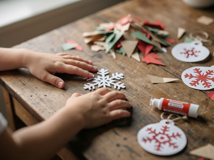 Ozdoby świąteczne DIY dla dzieci – łatwe inspiracje