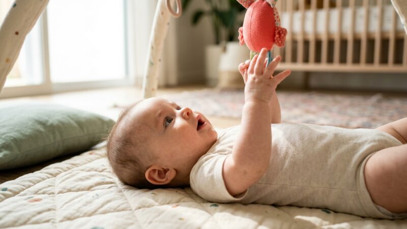Zabawka dla 4-miesięcznego dziecka – co wybrać?